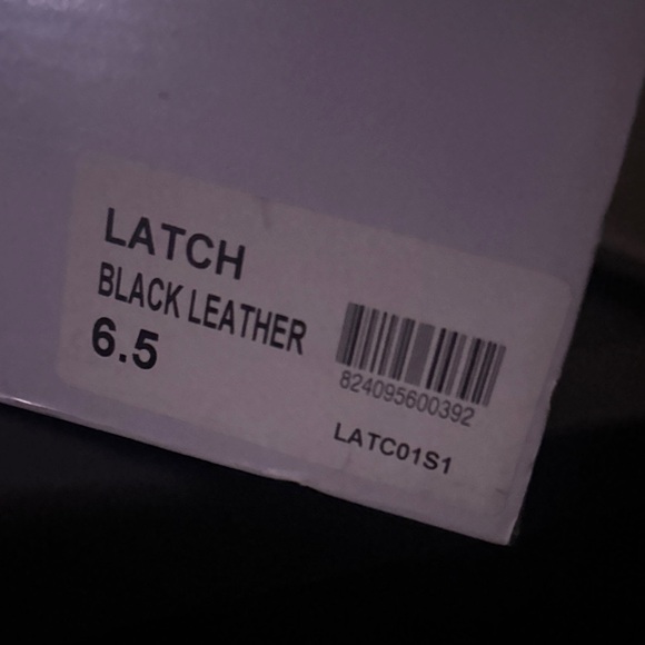 Black Lace-Up Ankle Boots - Picture 3 of 3